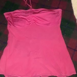 Bebe Pink Halter Great for Summer!!